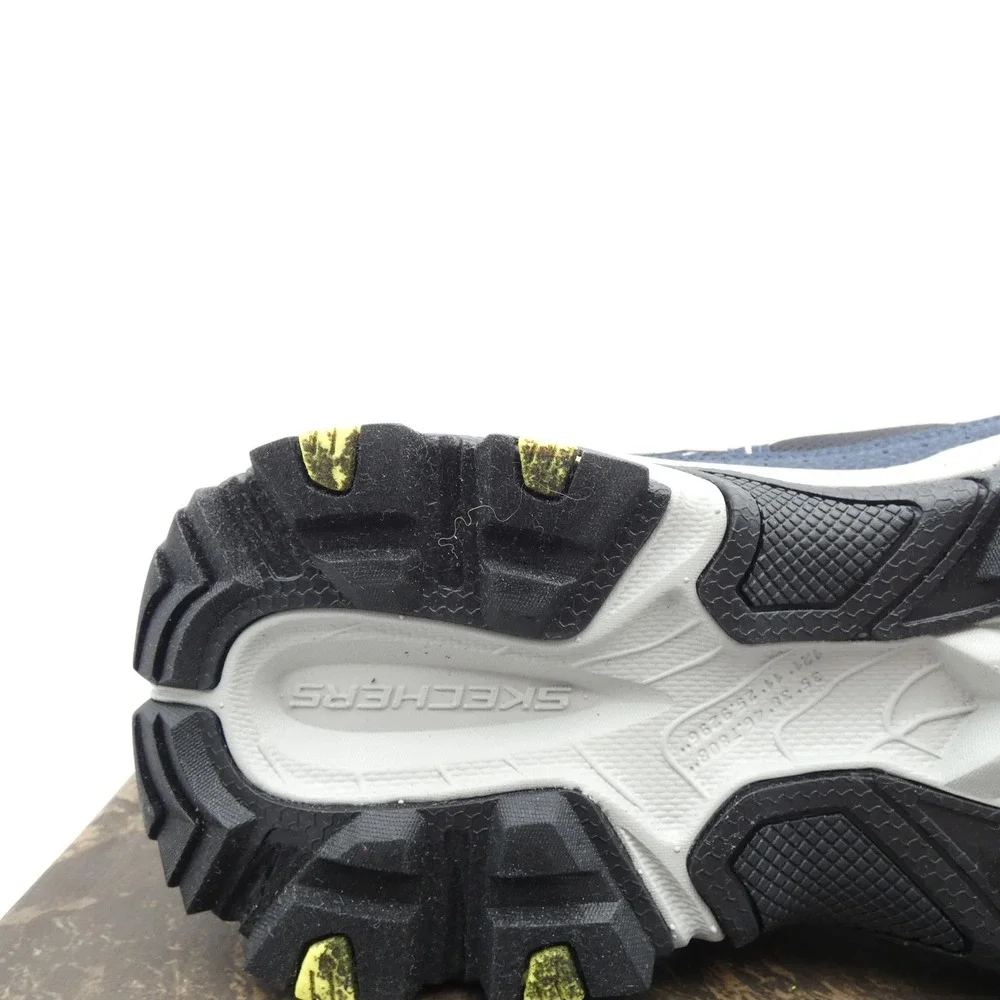 Skechers Stamina AT Upper Stitch Mens Navy Black Trail Sneakers 237527 NVBK 11
